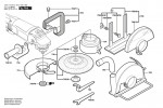 Bosch 0 601 754 973 Gws 23-230 Js Angle Grinder 230 V / Eu Spare Parts